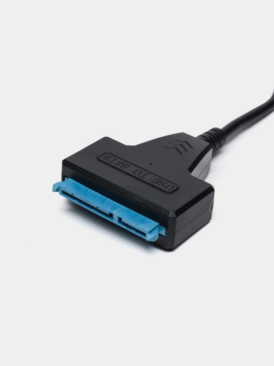 SSD HDD аdapter SATA USB - USB 3.0 qattiq diskni + ikkita USB quvvatini ulash uchun