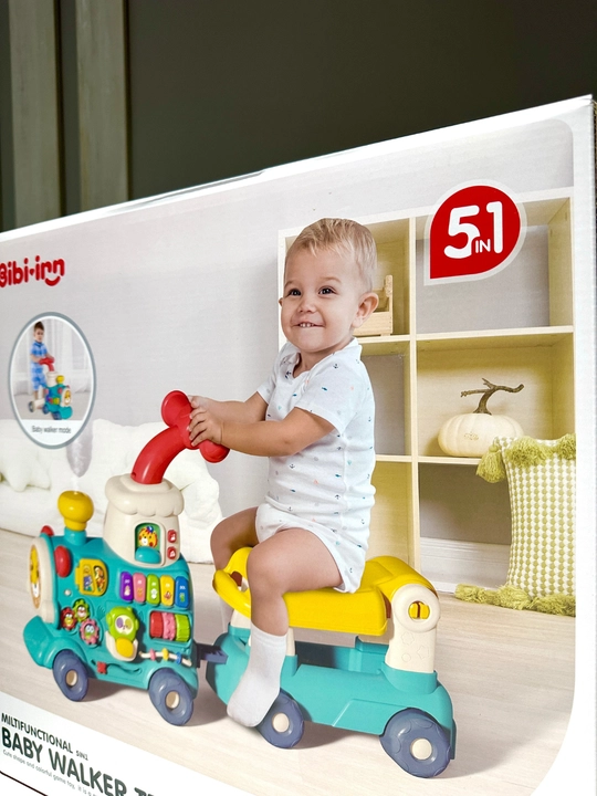 Ko‘p funksiyali 5-in-1 «Poyezd» katalkasi