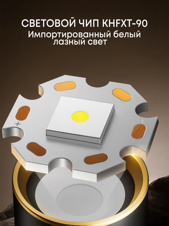 Qo'l fonari LED Fonar A11 – 6 rejim, kuchli yorug‘lik, 2800 mAh, Type-C
