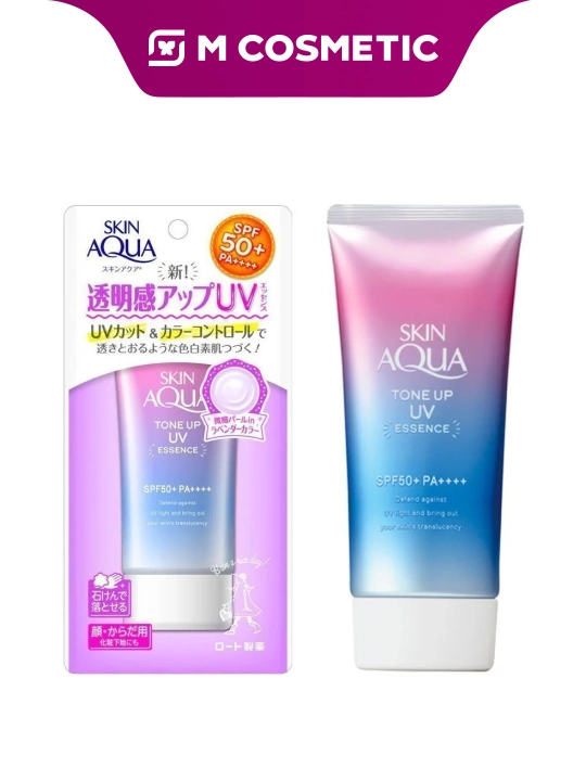 SKIN AQUA Tone up Молочко солнцезащитное SPF50 80 г - 