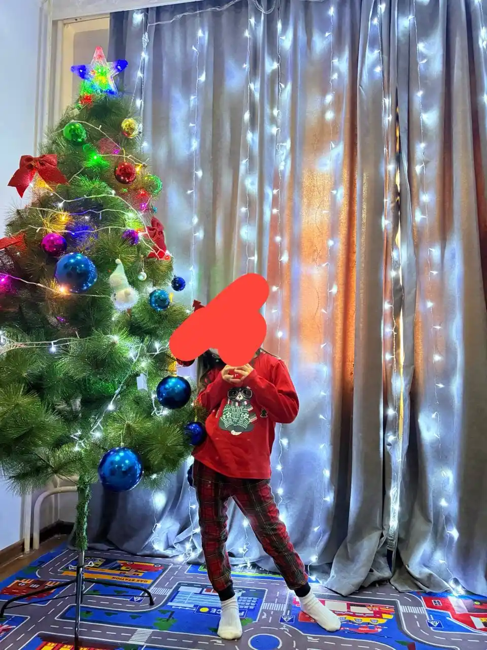 Yangi yil pijamalari, og'il bolalar va qizlar uchun, Milana, Pumbie, paxta