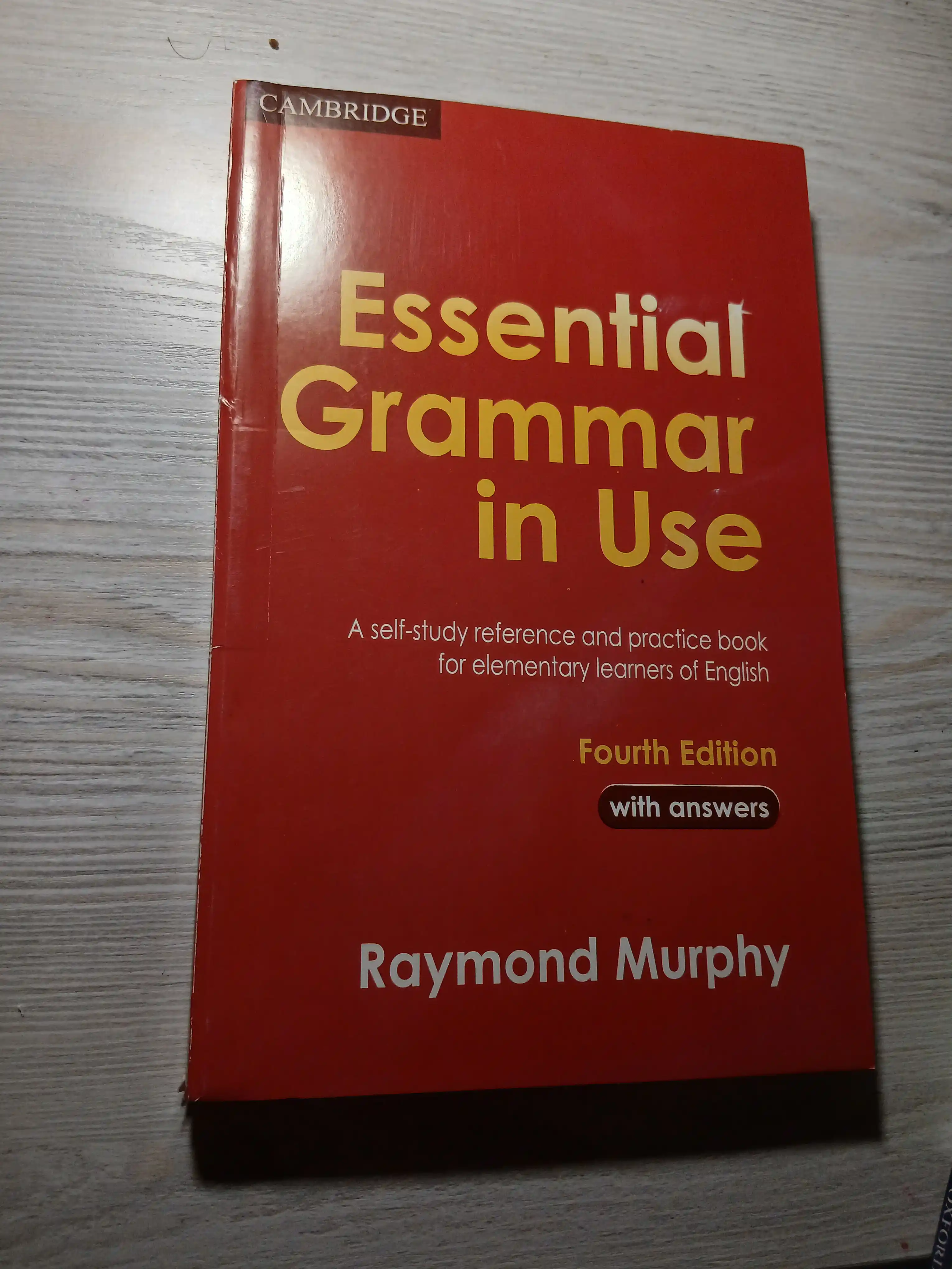 English Grammar in Use, With answers, Essential, Raymond Murphy, Third, Fourth