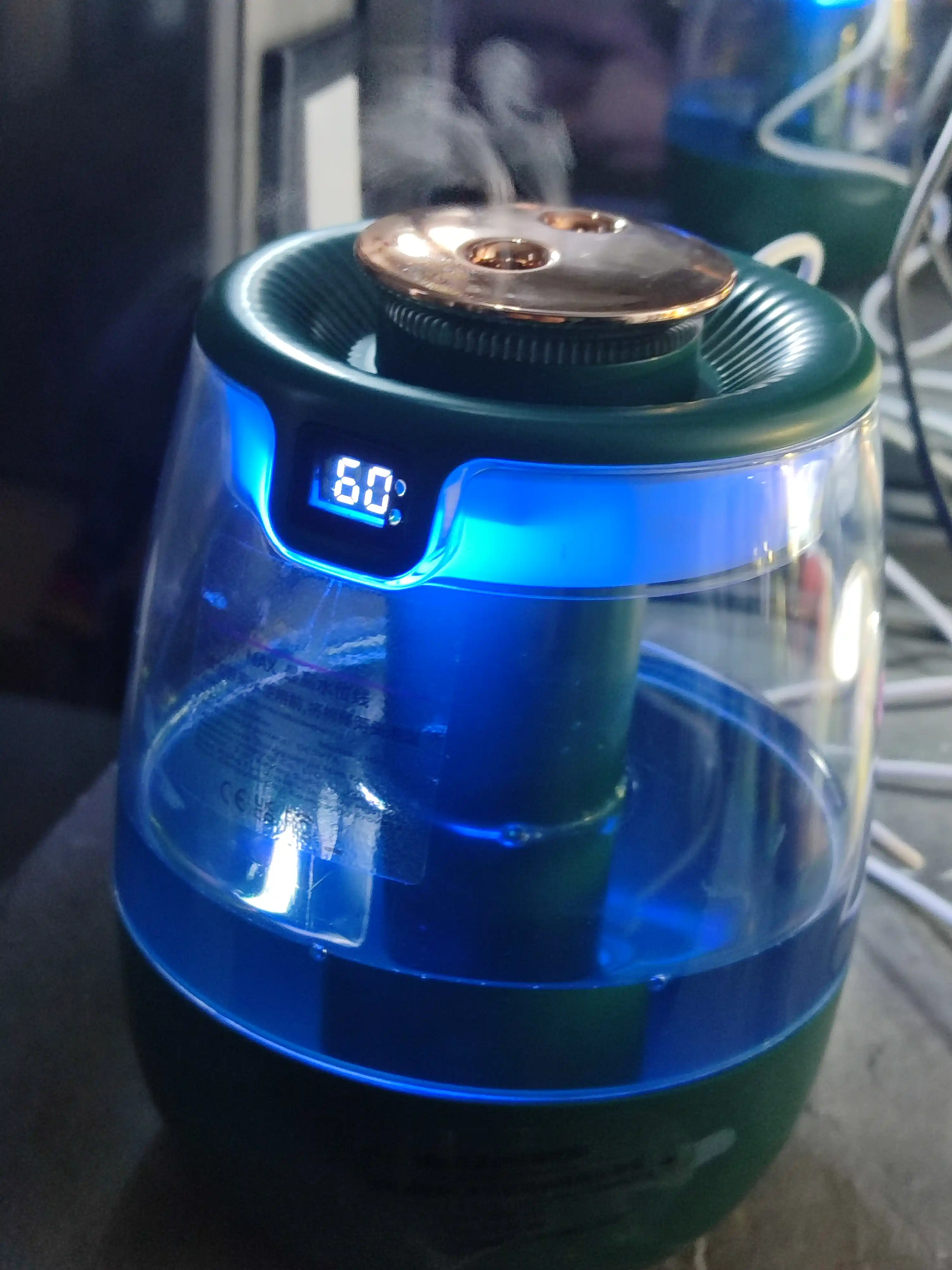 Havo uchun portativ namlagich 2 in 1, ultratovushli, kompakt, 1500 ml