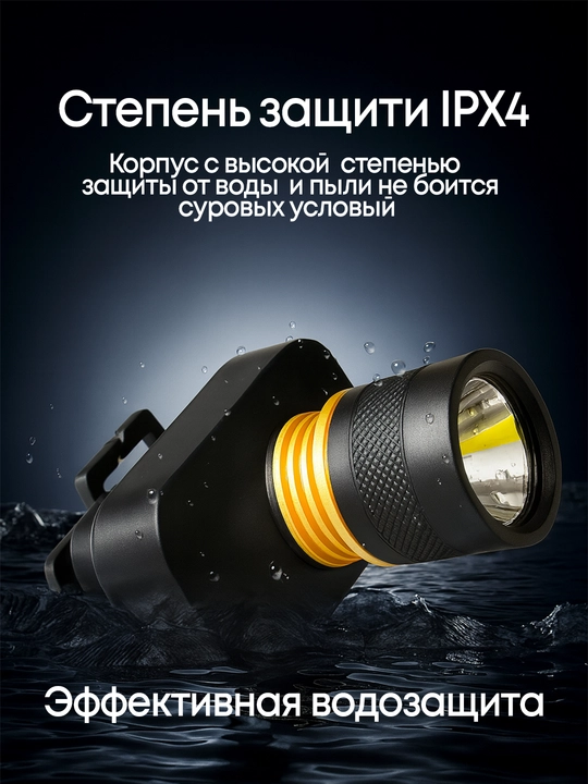 LED Fonar – Powerbank funksiyali, kuchli yorug‘lik, USB zaryadlash