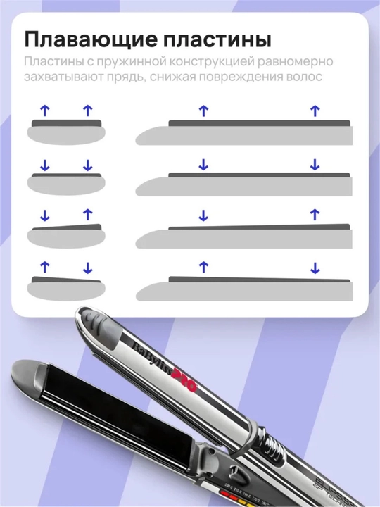 Professional soch to'g'rilovchi BaByliss PRO Elipsis BAB3000EPE