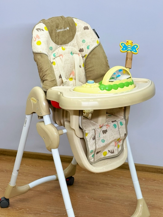 Mamalove ovqatlantirish stulchasi, o‘yin stolchasi, sozlanadigan konstruktsiya - 