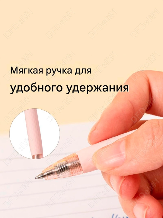 Sharchali ruchka 1/3/6/12 dona 0,7 mm EQ150C-BL (ko'k) Deli, 150-BL-EQC