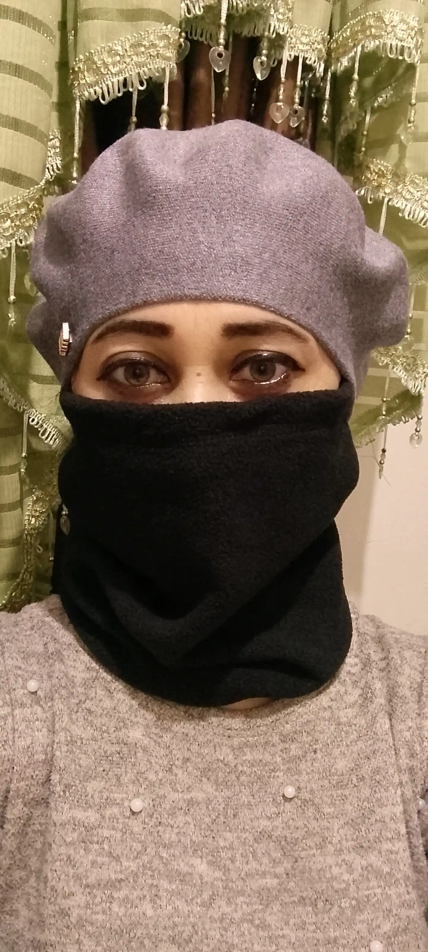 Ayollar va qizlar uchun beret, klassik toʻqilgan shapka, kuz qish mavsum bosh kiyimi
