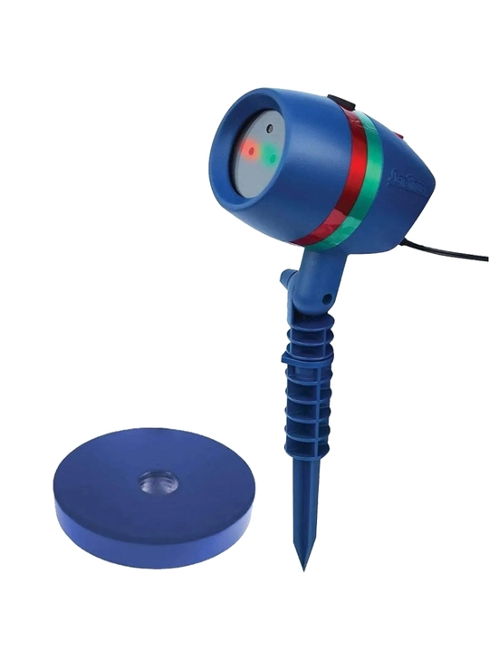 Laser Light lazer proyektori, uy va bog‘ uchun, namlikdan himoyalangan, 3 rejimli