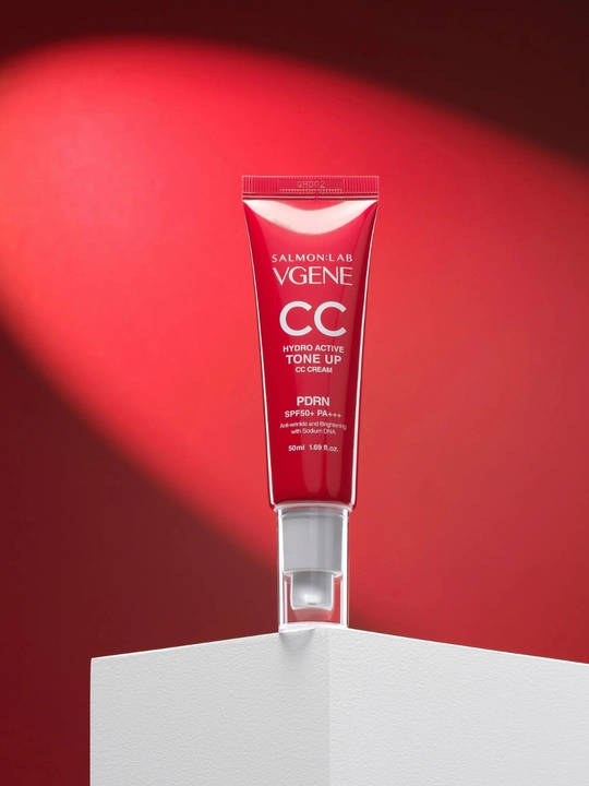 CC-крем Salmon Lab Vgene — подстраивается под тон кожи, с SPF, увлажняющий и против морщин