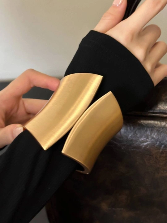 Braslet keng, metall bilaguzuk, ayollar uchun aksessuar, manjet braslet