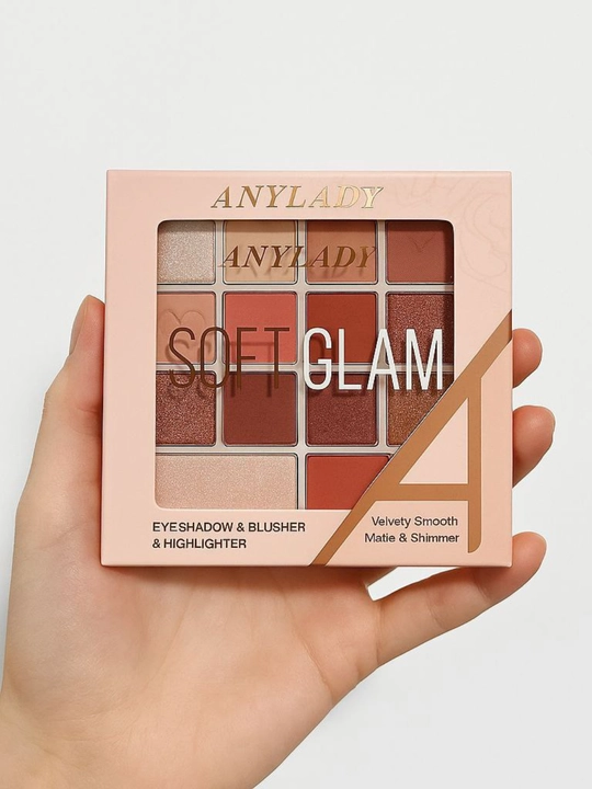Koʻz boʻyogʻi palitrasi: Softglam Collection 14 rang. Nafis nyu va hashamatli jilo uchun - 