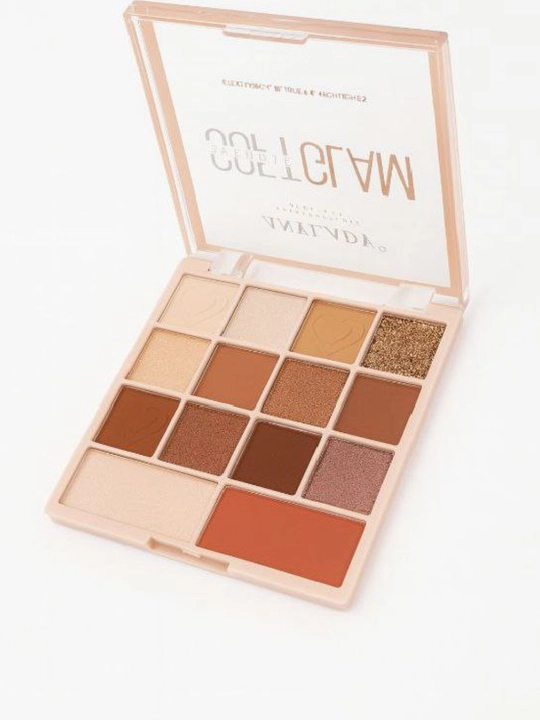 Koʻz boʻyogʻi palitrasi: Softglam Collection 14 rang. Nafis nyu va hashamatli jilo uchun