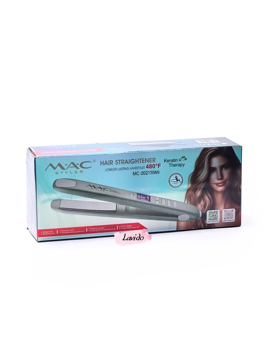 Professional soch tekislovchi dazmol MAC Styler MC-2021 Titan, LCD displeyli