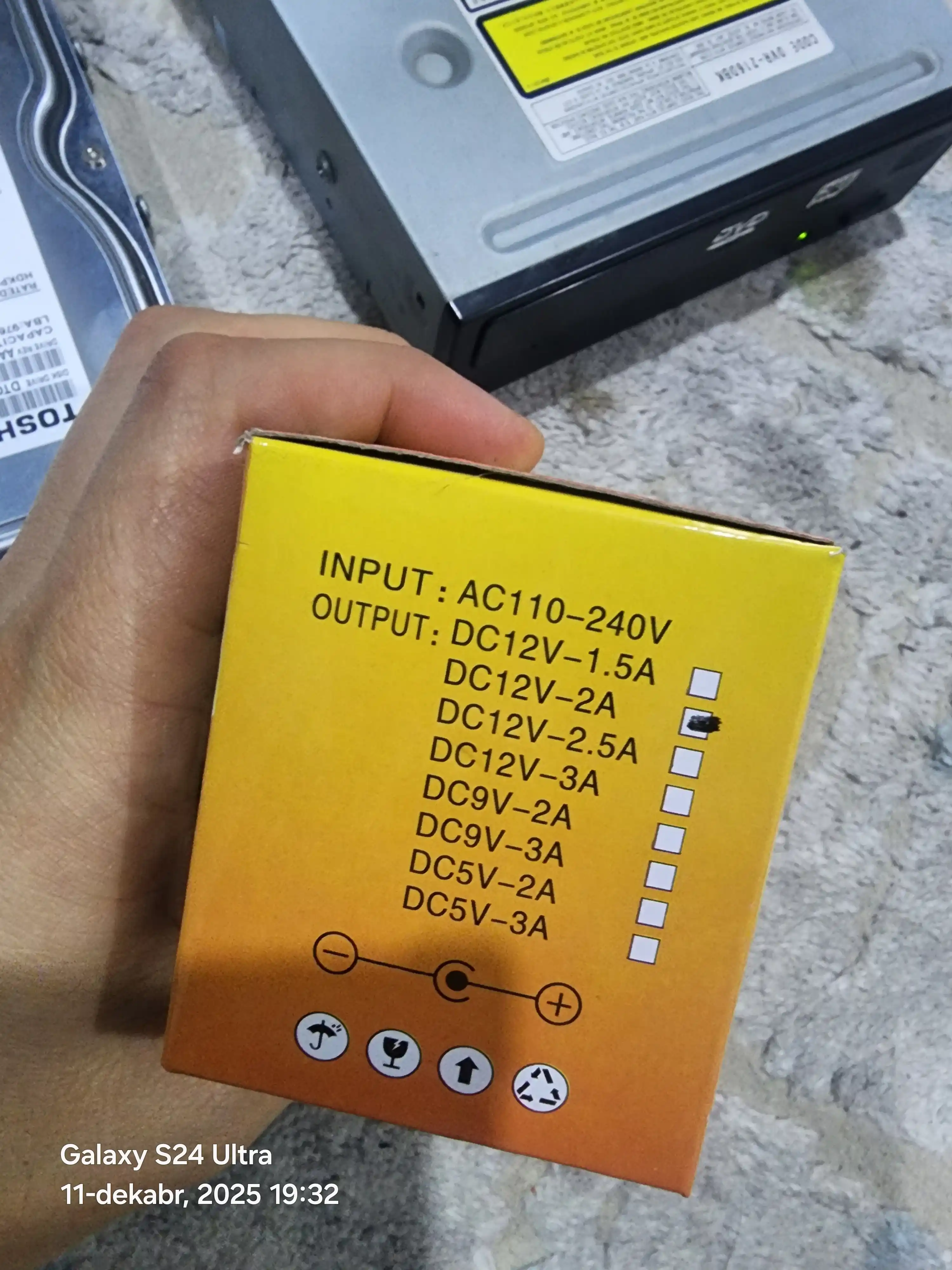 USB SATA adapteri, HDD, SSD 2.5 uchun