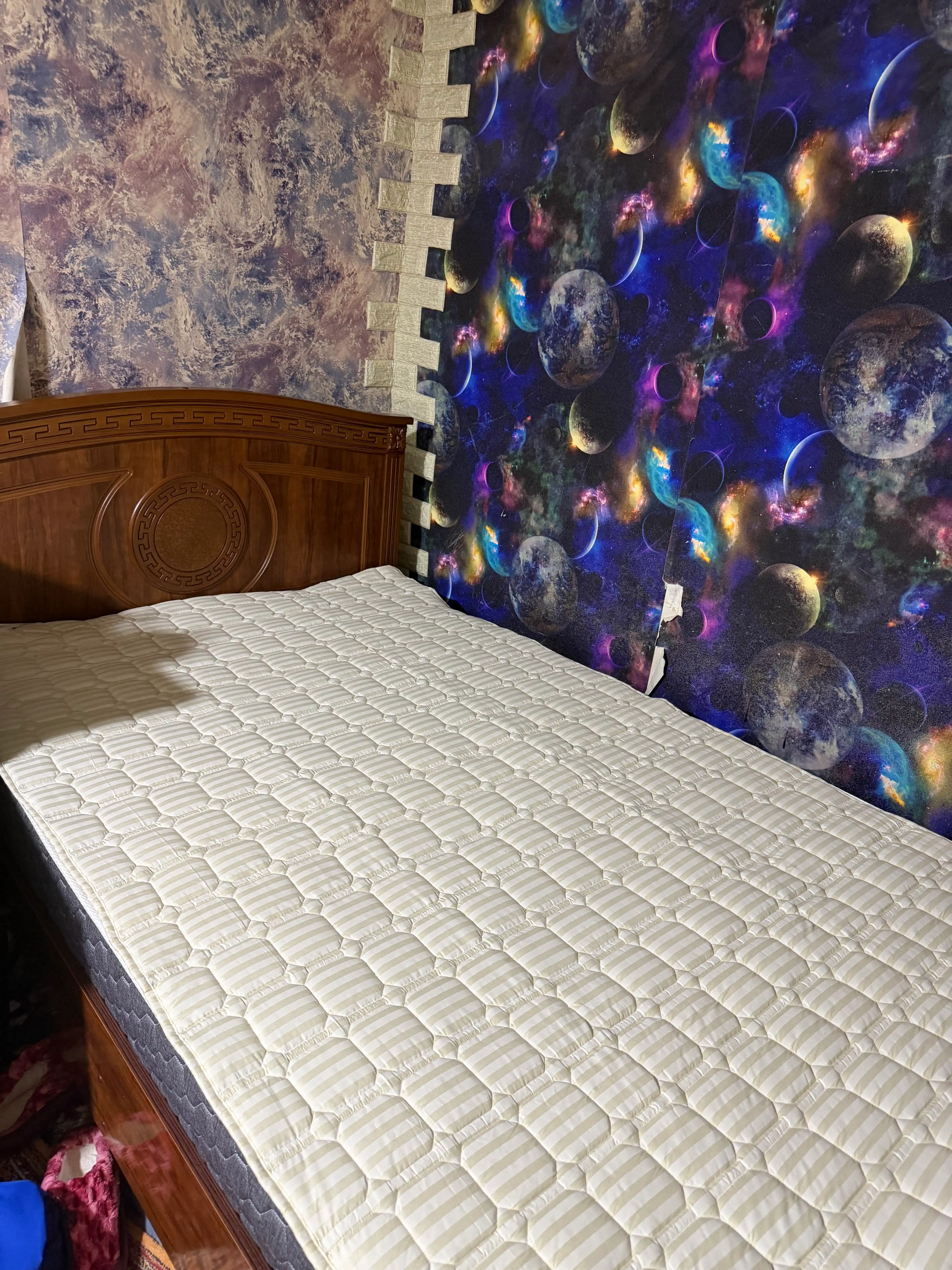Наматрасник, двусторонний Classic Soft Haki