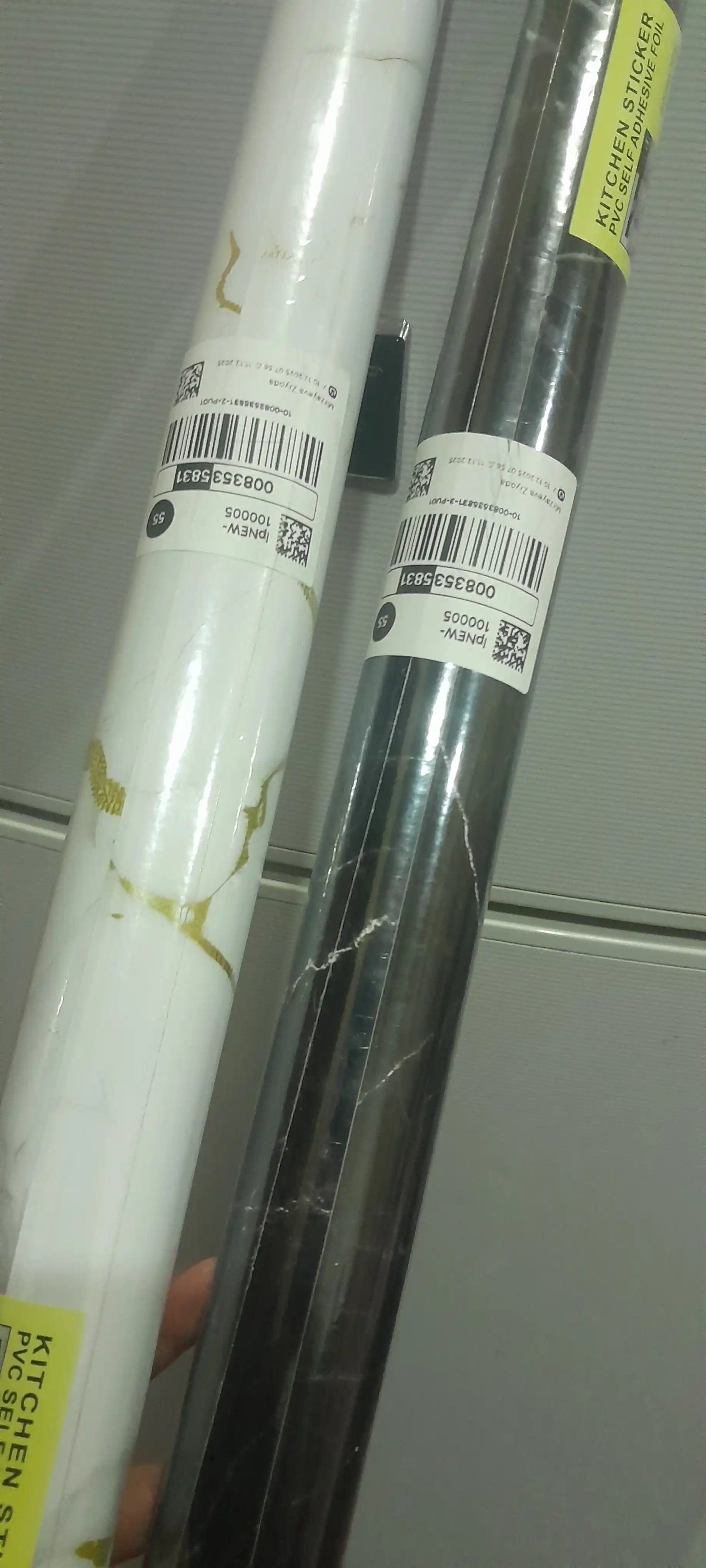 Oshxona uchun o‘zi yopishadigan alyuminiy stiker, mebel va devorlar uchun plyonka