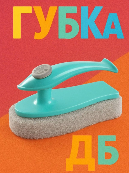 Idish-tovoqlarni yuvish uchun oshxona cho‘tkasi - 