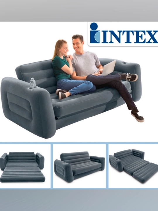 Shishirilgan divan-transformer Pull-Out Sofa Intex 66552, 224 * 203 * 66 sm - 