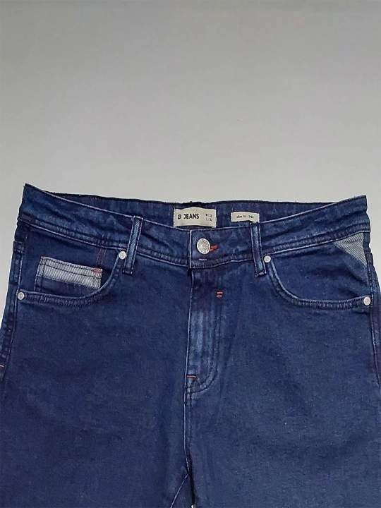 Erkaklar uchun jinsi shimlar "Bjeans" Slim Fit, ixcham bichim, zamonaviy va qulay