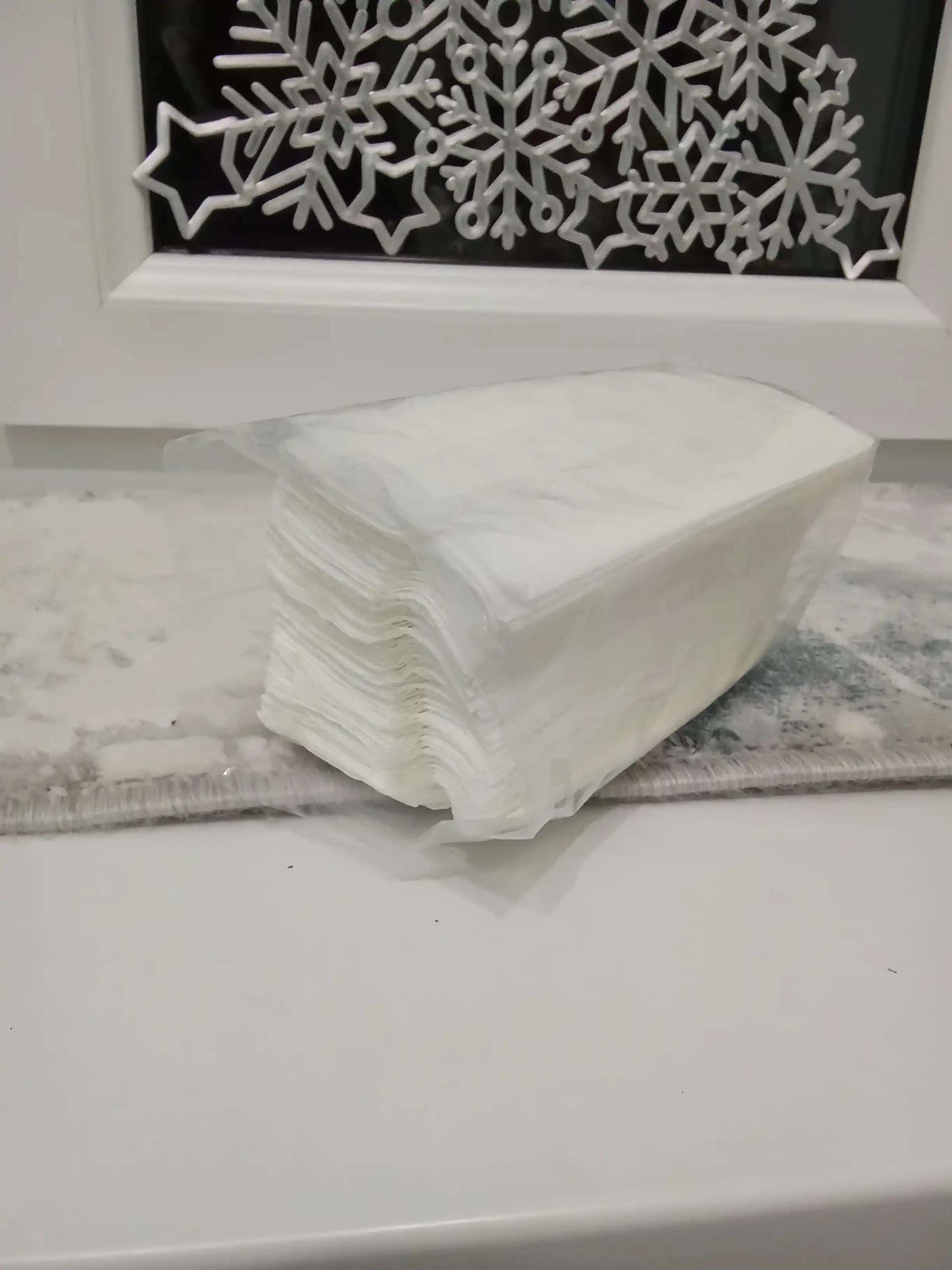 Salfetkalar L dispenseri uchun Elma, 100 dona, 21x21 sm