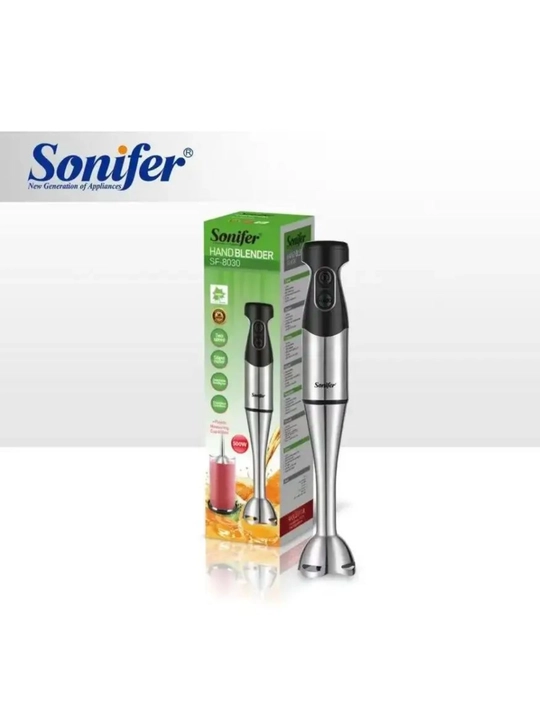 Sonifer SF-8085/SF-8046/SF-8030 blenderlar — kuchli, portable, smuzi, meva, muz maydalash - 
