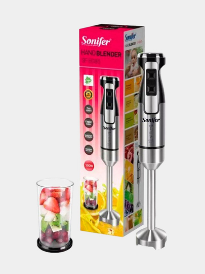 Sonifer SF-8085/SF-8046/SF-8030 blenderlar — kuchli, portable, smuzi, meva, muz maydalash