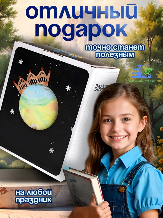 Держатель раздвижной для книг и учебников "АЛЬПИЙСКИЕ ЛУГА"