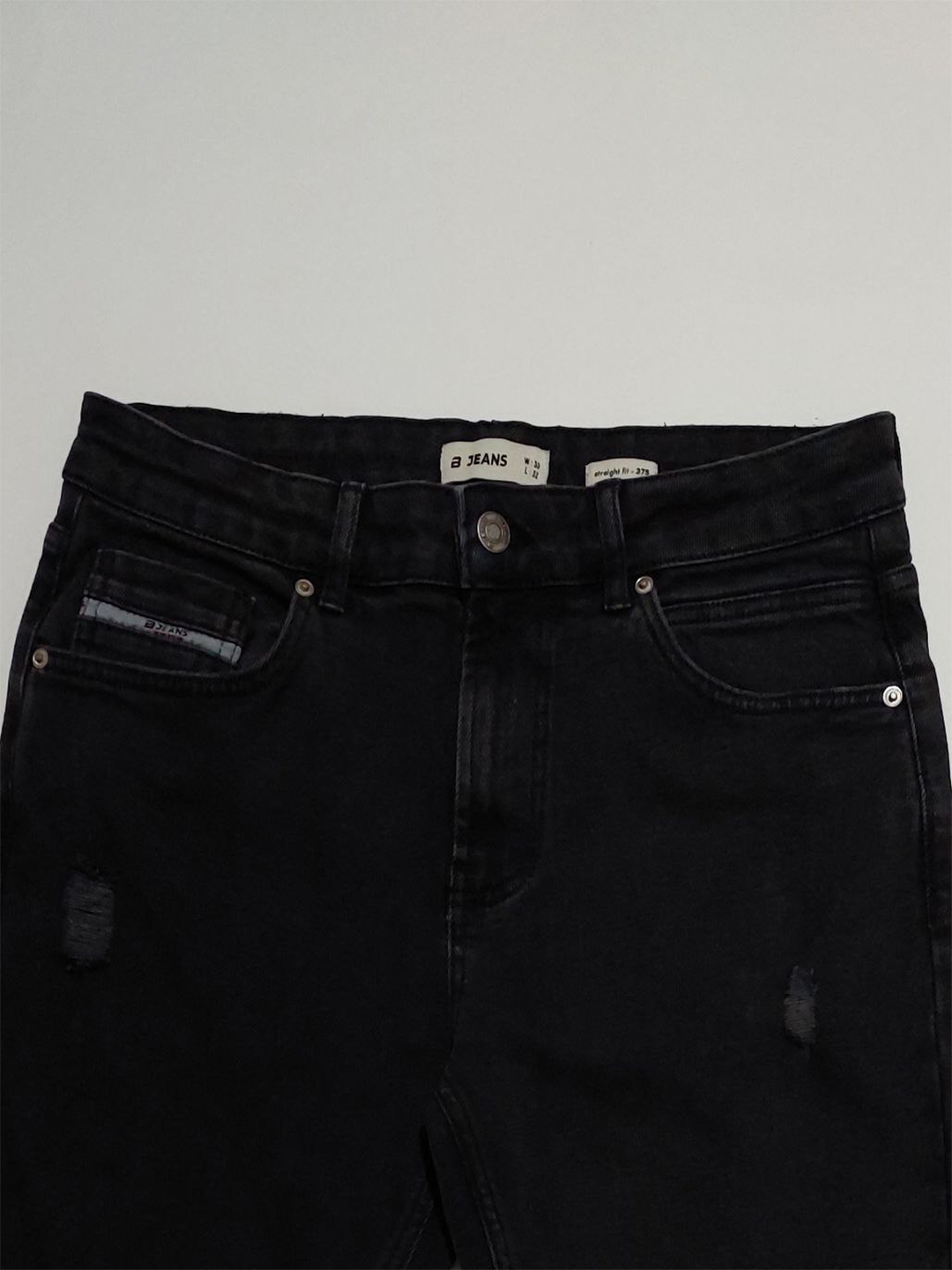 Erkaklar uchun jinsi shimlar "Bjeans" Straight, to'g'ri bichim, klassik va qulay