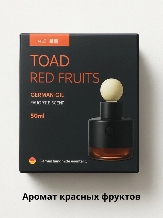TOAD Sky Touch — Avtomobil Uchun Aroma Diffuzor, German Oil, 50 ml, koreyski osvejitel - 