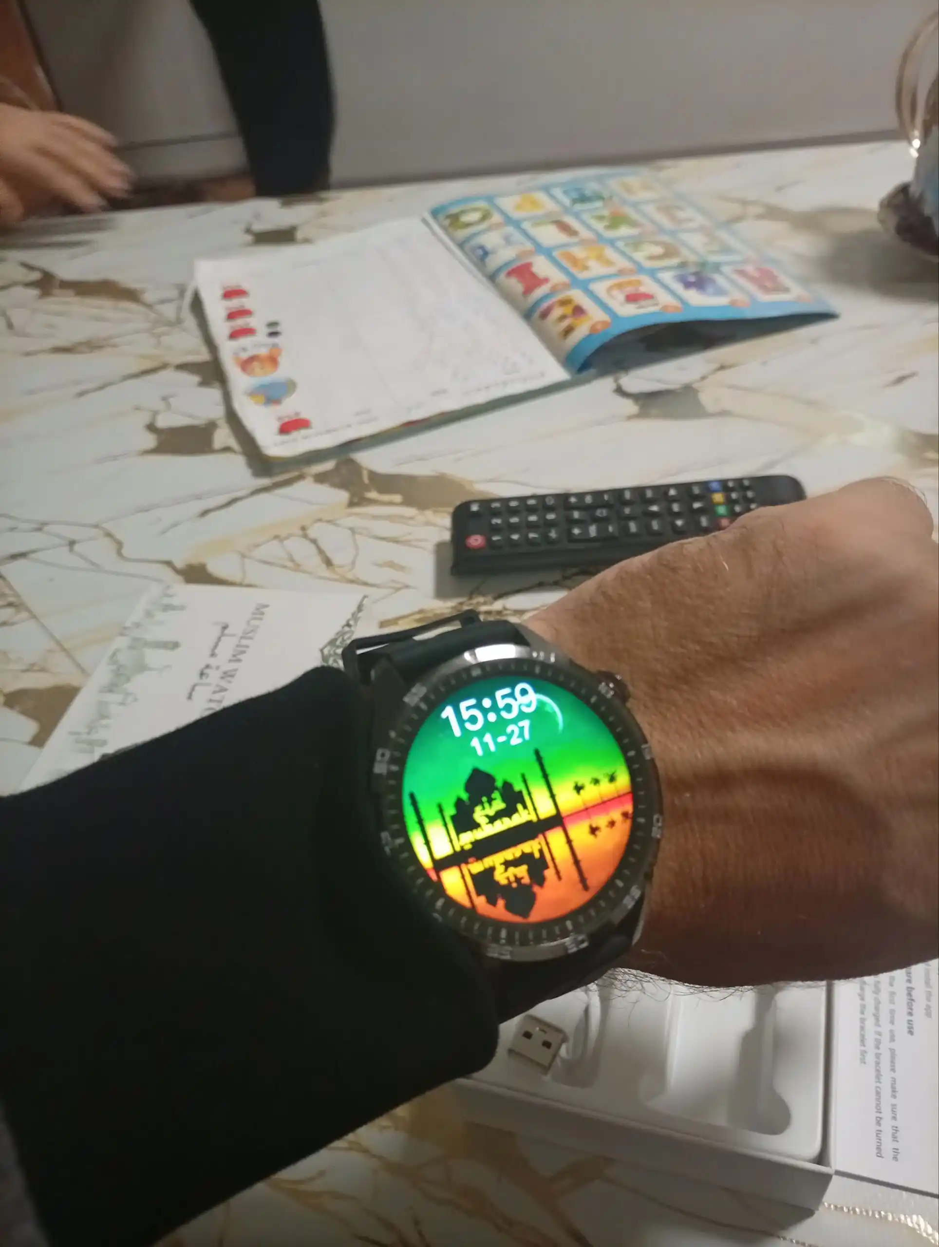 Смарт часы Muslim Watch — часы для мусульман: 5 намазов, Коран, мужской стиль