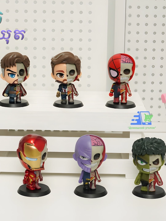 MARVEL kollektsion figurka «Hulk zombie» 8 sm – haqiqiy muxlislar uchun