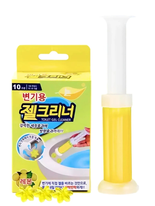 Гель-дозатор для унитаза – очищающий гель, дезинфицирующее средство, туалетный очиститель