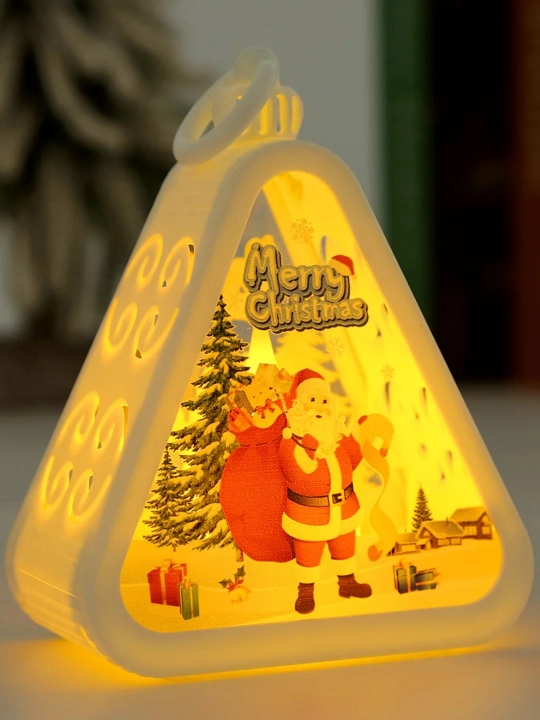 Новогодний декоративный ночник «Merry Christmas» с LED-подсветкой - 
