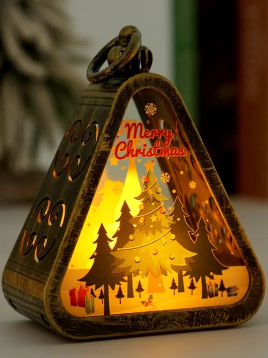 LED yorug‘likli “Merry Christmas” Yangi yil dekor chirog‘i