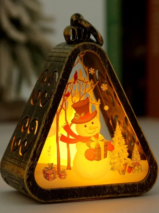 LED yorug‘likli “Merry Christmas” Yangi yil dekor chirog‘i
