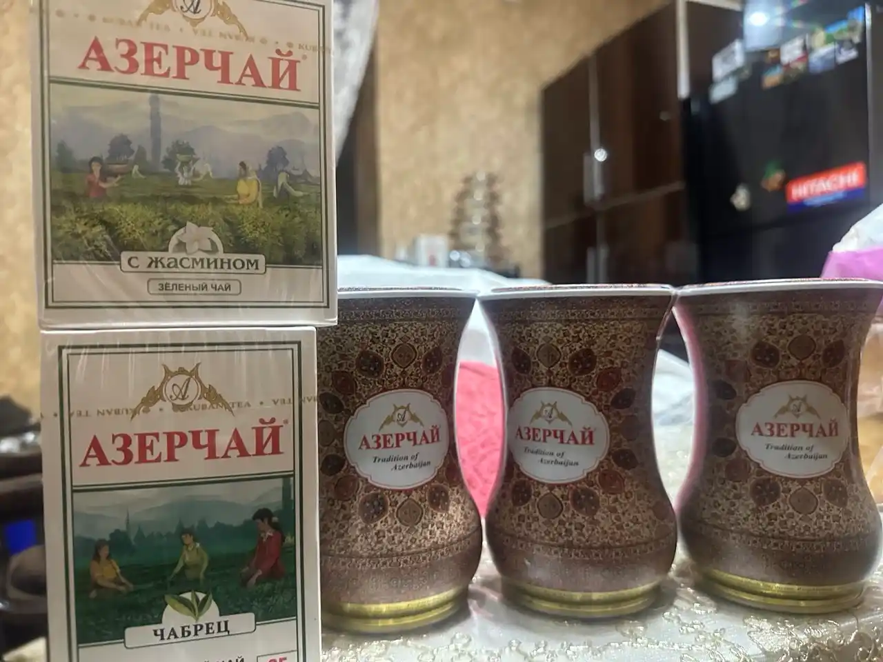Choy Azercay Xalca  kekik bilan, 100 gr, temir bankasida
