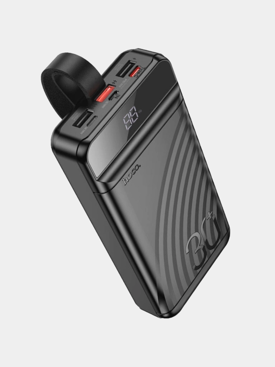 Portativ quvvatlagich Hoco J123B Element, 30000 mAh, PD 20W + 22.5W, raqamli displey
