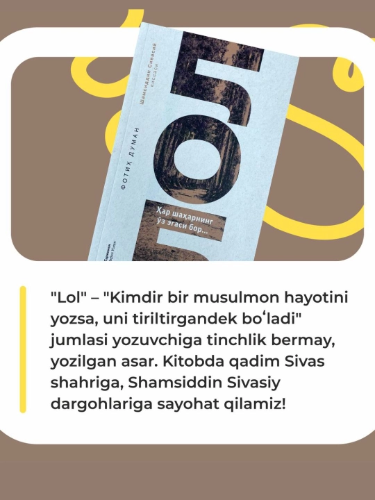 Fotih Duman — Men, Sir, Ohi, Pir, Dam, A’mo, Aso, Lol, kitob variantlari