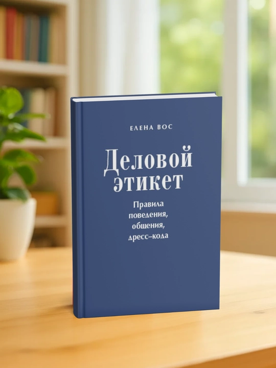 Ishbilarmonlik odobi, xulq-atvor qoidalari, muloqot, kiyinish qoidalari, Yelena Vos - 