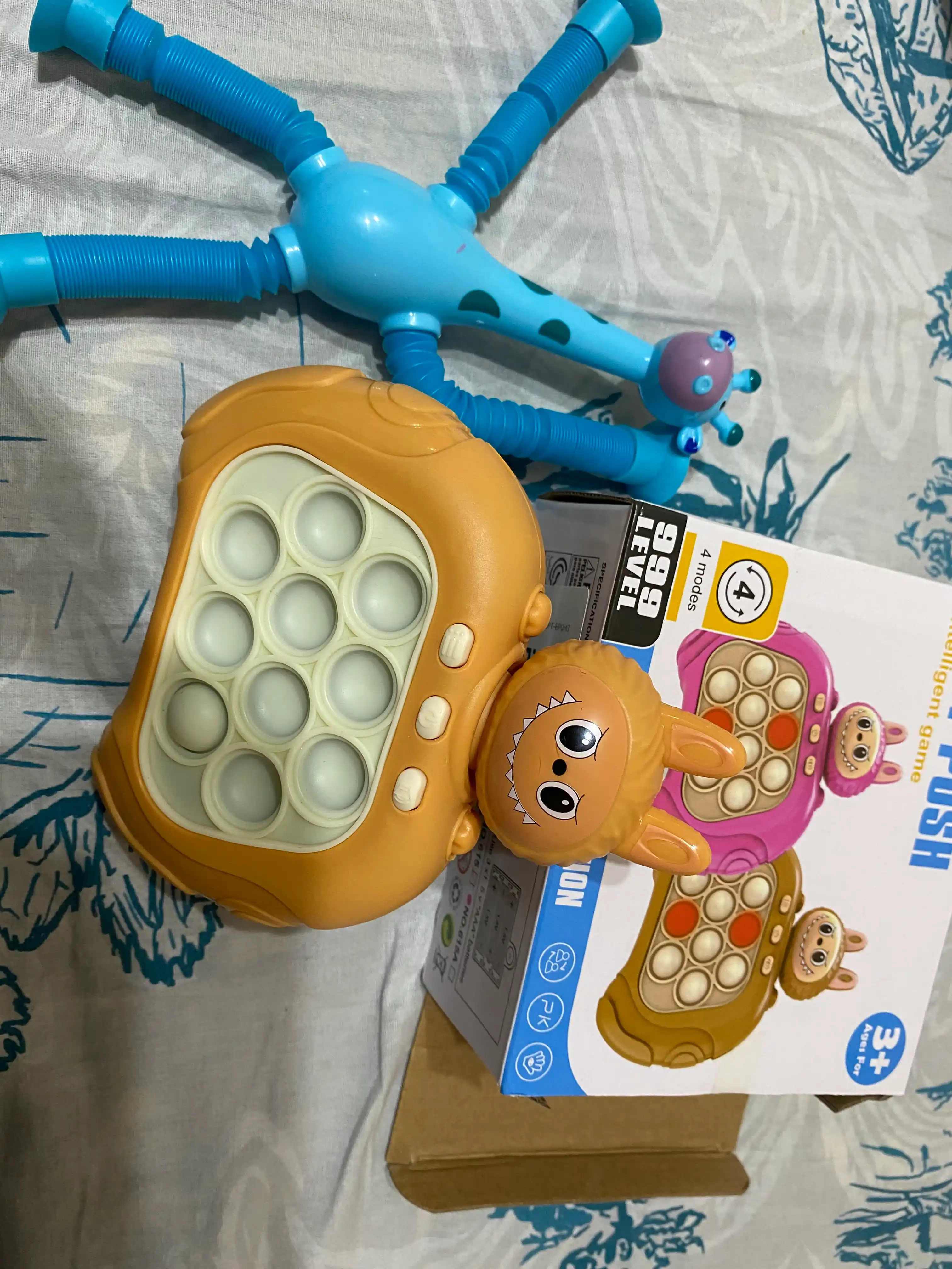 Игрушка антистресс Pop it, на батарейках, "ЭлектроГений", головоломка