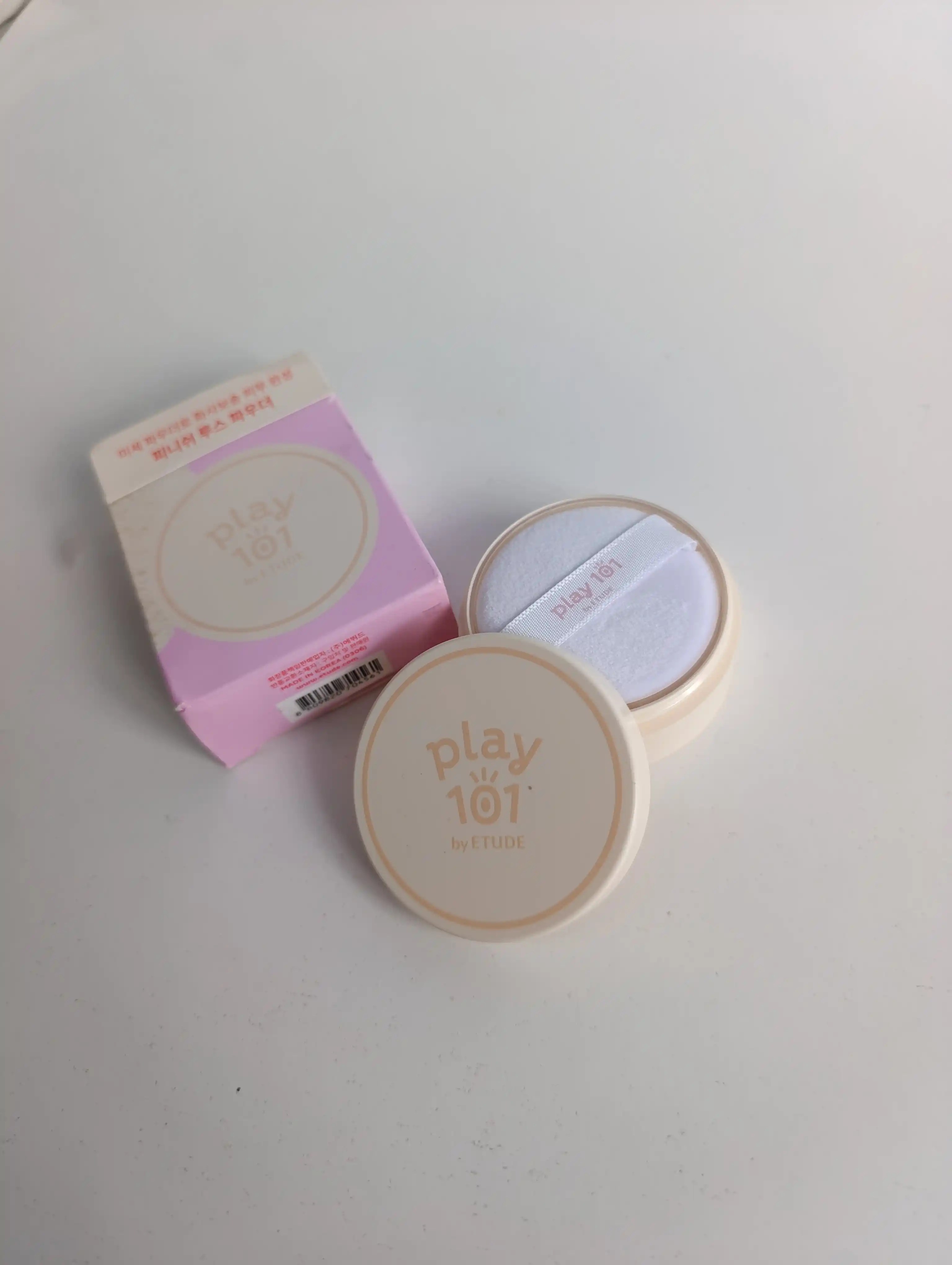 Etude Play101 Finishing Powder professional filter effektli kukun, mukammal silliq teri