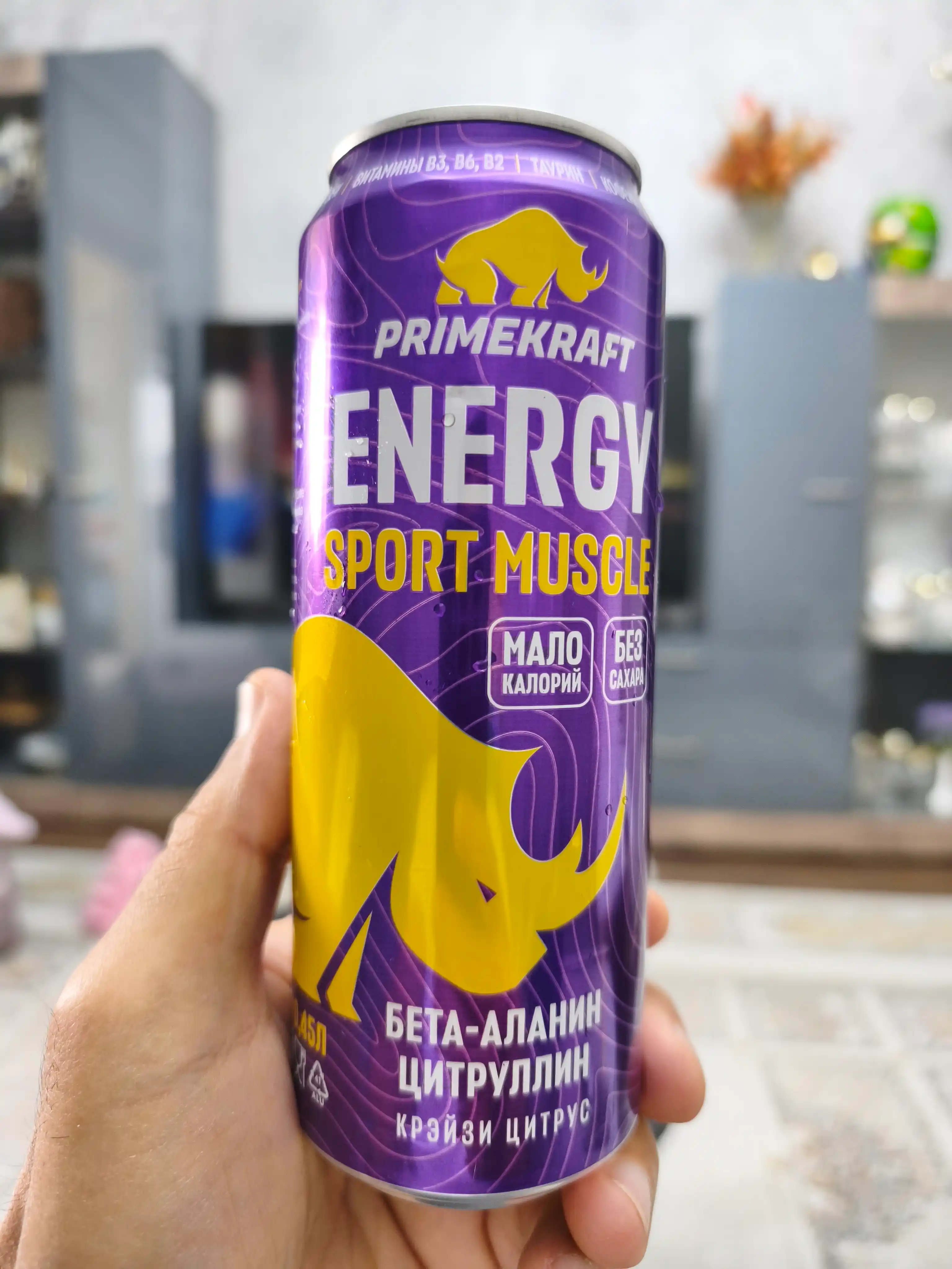 Primekraft Energy Sport Power energetik ichimligi, 450 ml, 1 dona