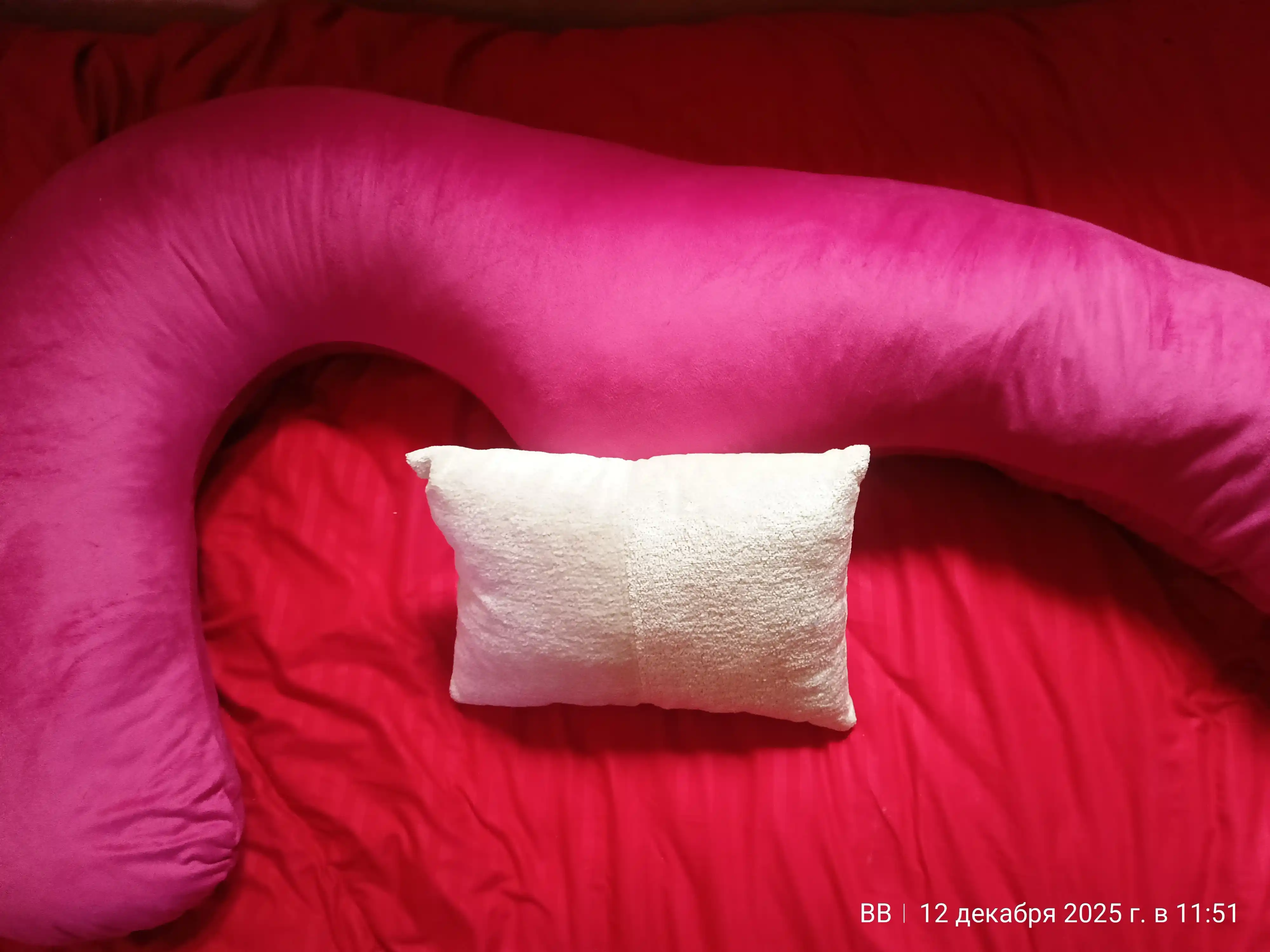 Ортопедическая подушка для беременных в 3 комплекта - для сна, кормления и отдыха, подушки