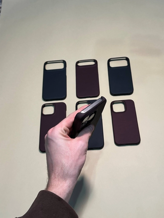 IPhone uchun chexol MagicThermo, qiziganda rangini o‘zgartiradi, 15, 16, 17, Pro, Pro Max