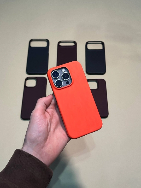 IPhone uchun chexol MagicThermo, qiziganda rangini o‘zgartiradi, 15, 16, 17, Pro, Pro Max