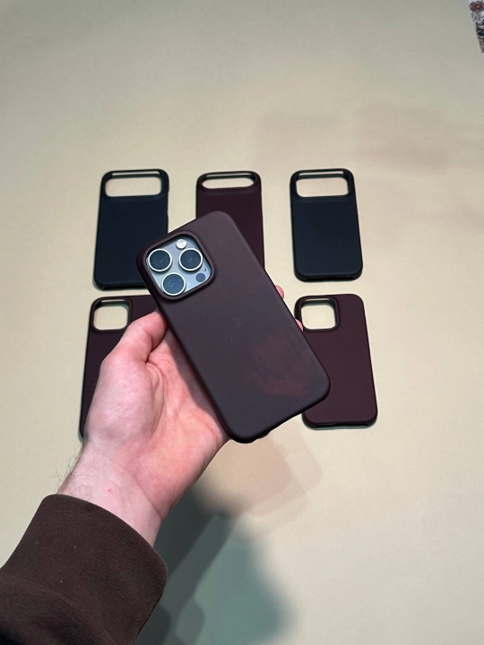 IPhone uchun chexol MagicThermo, qiziganda rangini o‘zgartiradi, 15, 16, 17, Pro, Pro Max