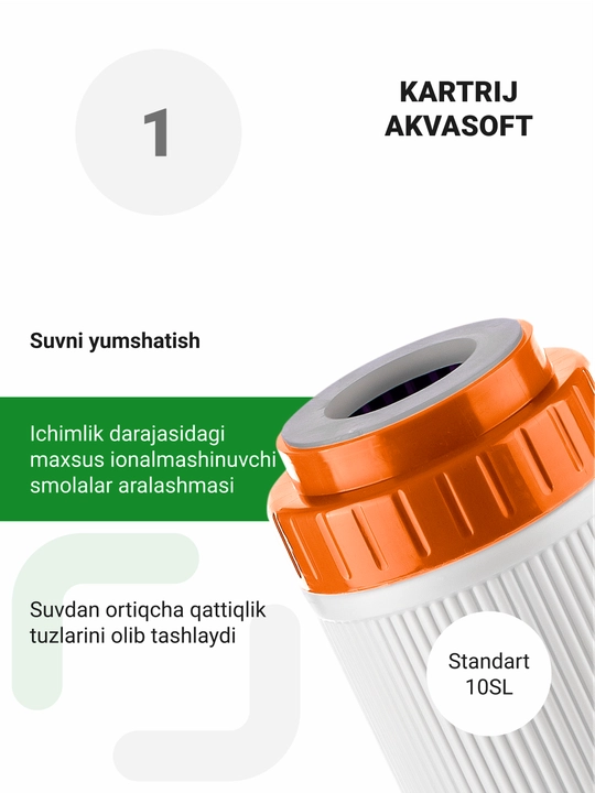 Qattiq va juda qattiq suv uchun Geyser Max uchun №17 almashtirish patronlari to'plami