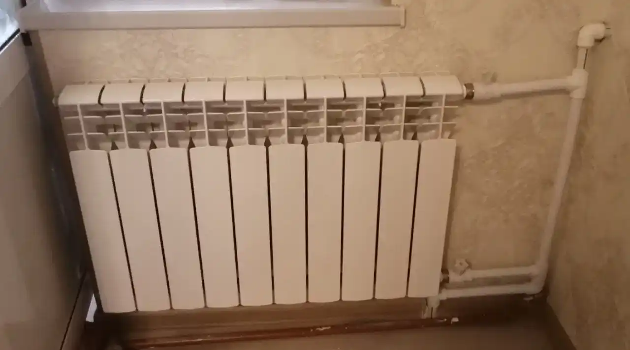 Bimetall isitish radiatori  500 x 80 x 96, 10 ta qo'vurg'a NAWAS VBS