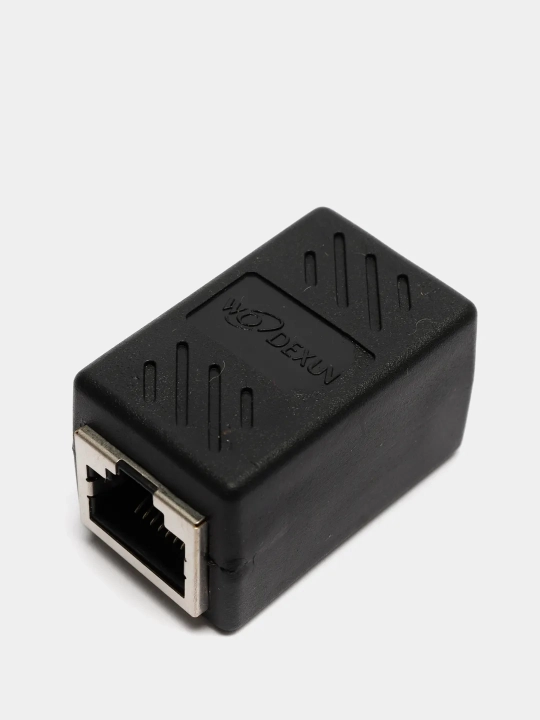 Coupler RJ45 - RJ45 simi ulagichi ikkita kompyuter kabellarini ulash uchun